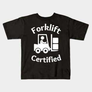 Forklift Certified Meme Kids T-Shirt